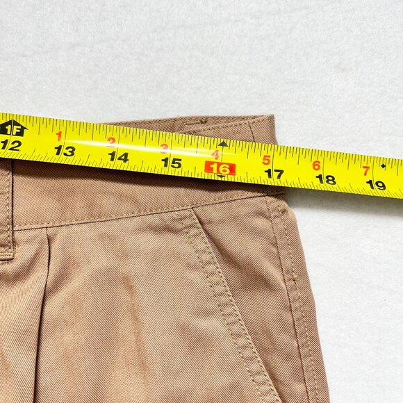 a.n.a. Women's Highest-Rise Tapered Leg Maple Brown Pleated Pants Size 16 NWT - Picture 8 of 11